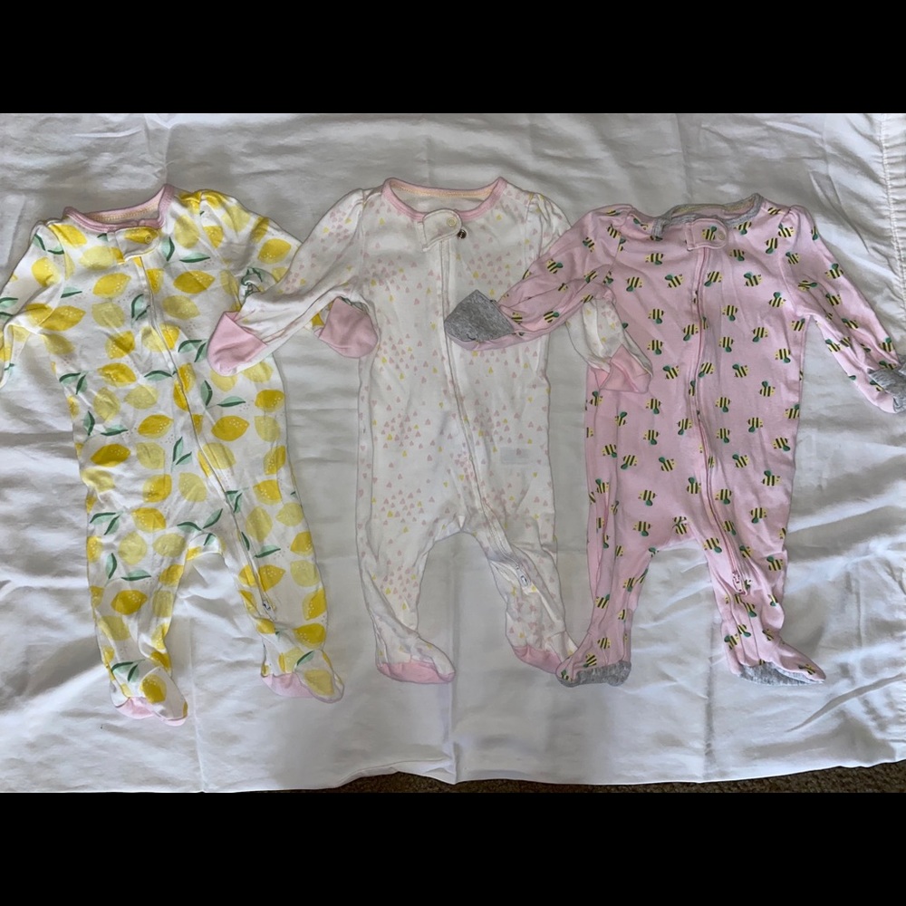 0-3 month babygirl clothes bundle